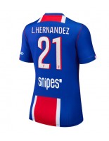 Paris Saint-Germain Lucas Hernandez #21 Domácí Dres pro Dámské 2026-27 Krátký Rukáv